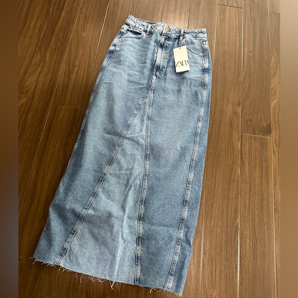 - Zara maxi denim skirt - Picture 11 of 11